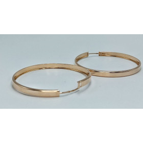 Серьги из красного золота